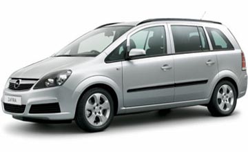 Opel Zafira (7 seater)